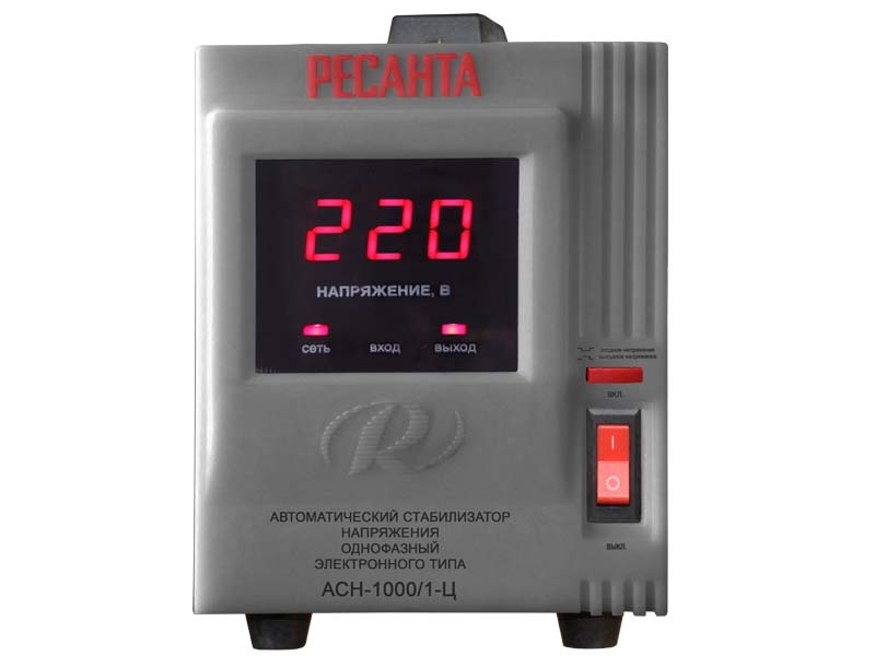Стабилизатор РЕСАНТА АСН-1000/1-Ц Стабилизатор РЕСАНТА АСН-1000/1-Ц