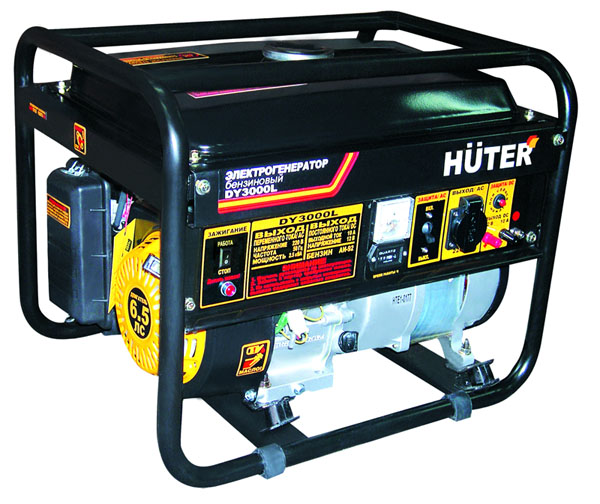 Бензиновый генератор HUTER DY3000L Бензиновый генератор HUTER DY3000L