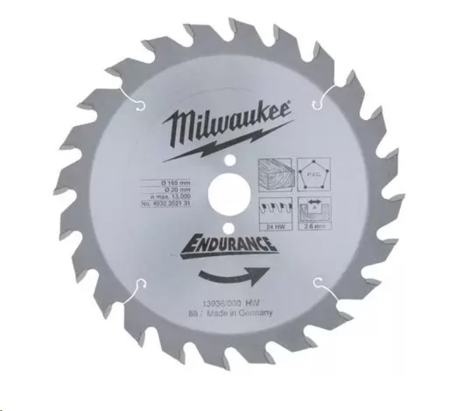 Пильный диск Milwaukee 4932352131 Пильный диск Milwaukee 4932352131