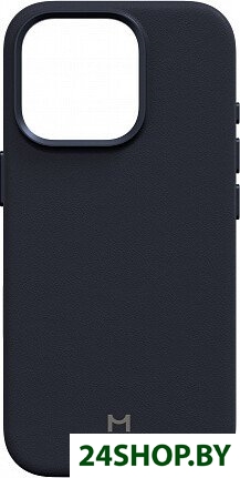 Чехол для телефона Magssory Eco Leather Case Blue для iPhone 16 Pro CLT028b Чехол для телефона Magssory Eco Leather Case Blue для iPhone 16 Pro CLT028b