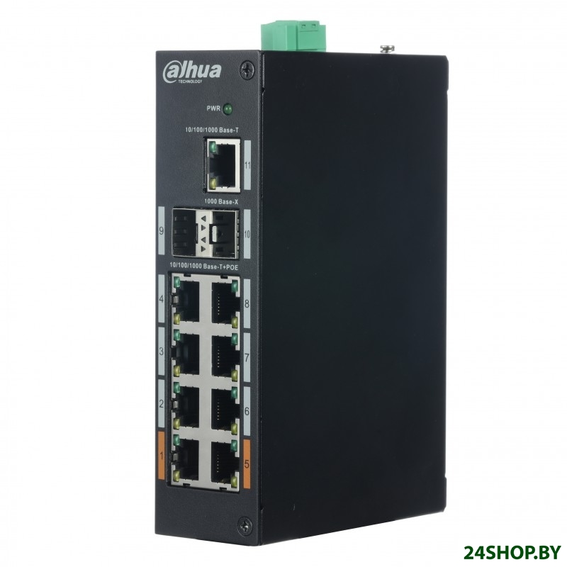 Коммутатор Dahua DH-PFS3211-8GT-120 Коммутатор Dahua DH-PFS3211-8GT-120