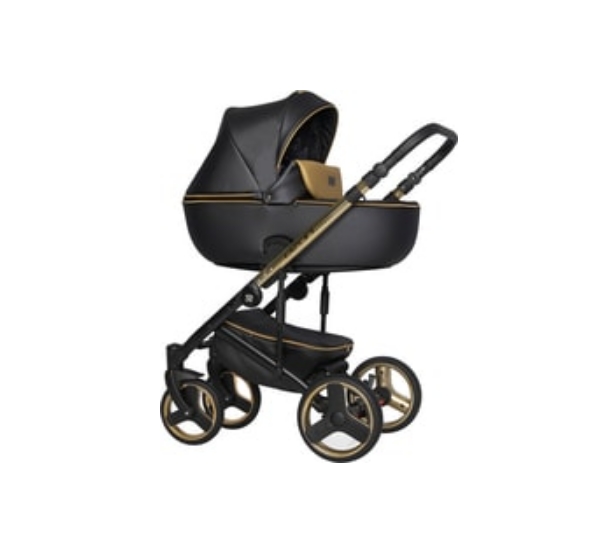 Универсальная коляска RIKO Ozon Premium (2 в 1, 34 gold black) Универсальная коляска RIKO Ozon Premium (2 в 1, 34 gold black)