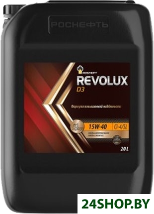 Моторное масло Роснефть Revolux D3 15W-40 20л Моторное масло Роснефть Revolux D3 15W-40 20л