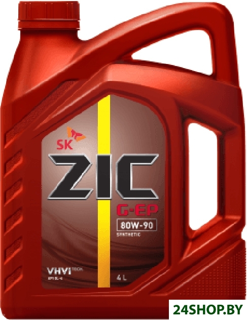 Трансмиссионное масло ZIC G-EP 80W-90 4л Трансмиссионное масло ZIC G-EP 80W-90 4л