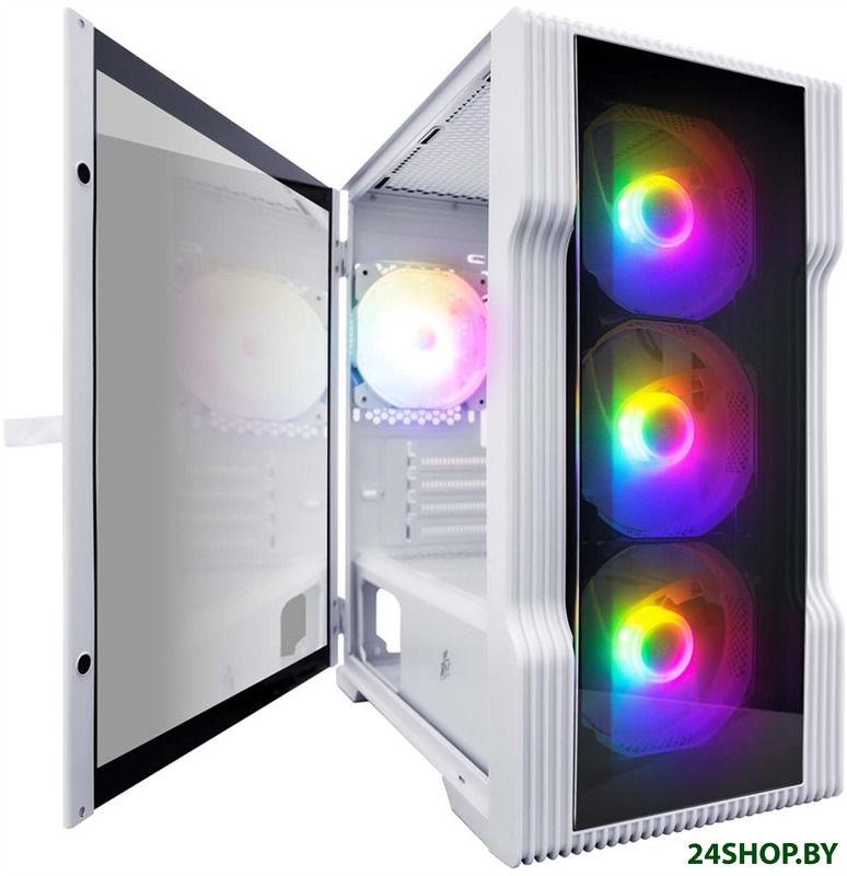 Корпус 1stPlayer Trilobite T3-G (белый) Корпус 1stPlayer Trilobite T3-G (белый)