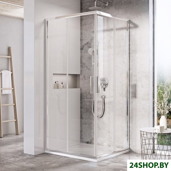 Душевой уголок Ravak Blix Slim BLSRV2-80 (полированный алюминий/хром) Душевой уголок Ravak Blix Slim BLSRV2-80 (полированный алюминий/хром)