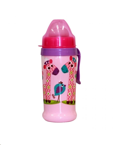 Бутылочка Lorelli (Bertoni) 1020056 360мл Pink Бутылочка Lorelli (Bertoni) 1020056 360мл Pink