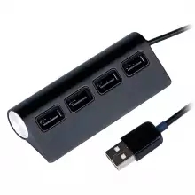 USB-хаб Ritmix CR-2400 Black USB-хаб Ritmix CR-2400 Black