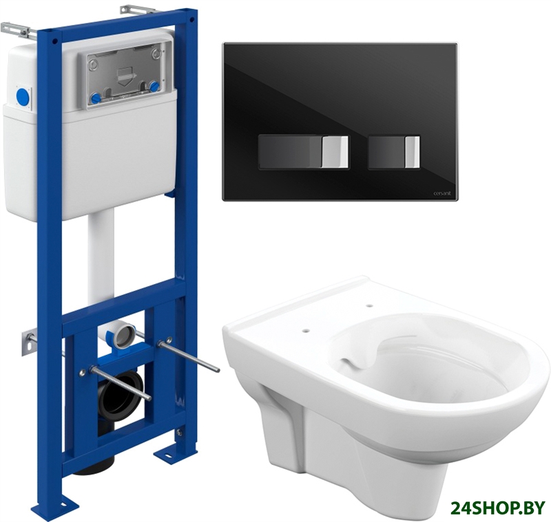 Унитаз Cersanit City New Clean On MZ-CITY-COn + IN-MZ-LINK PRO + P-BU-MOV/Blg/Gl Унитаз Cersanit City New Clean On MZ-CITY-COn + IN-MZ-LINK PRO + P-BU-MOV/Blg/Gl