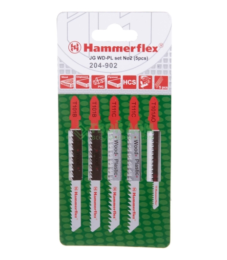 Набор оснастки Hammer 204-902 (5 предметов) Набор оснастки Hammer 204-902 (5 предметов)