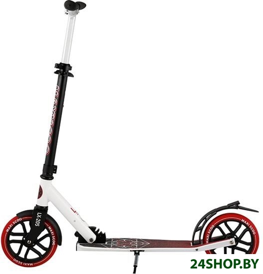 Двухколесный подростковый самокат Maxiscoo LX-205 MSC-LX205-R (красный) Двухколесный подростковый самокат Maxiscoo LX-205 MSC-LX205-R (красный)
