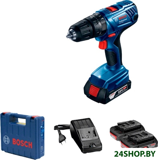 Дрель-шуруповерт Bosch GSB 180-LI Professional 06019F8323 (с 2-мя АКБ, кейс) Дрель-шуруповерт Bosch GSB 180-LI Professional 06019F8323 (с 2-мя АКБ, кейс)