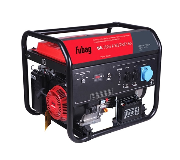 Бензиновый генератор Fubag BS 7500 A ES Duplex Бензиновый генератор Fubag BS 7500 A ES Duplex