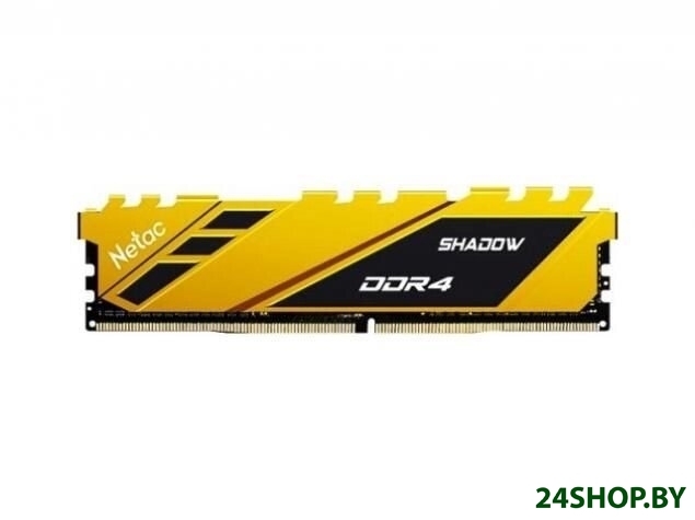 Оперативная память Netac Shadow 8ГБ DDR4 2666 МГц NTSDD4P26SP-08Y Оперативная память Netac Shadow 8ГБ DDR4 2666 МГц NTSDD4P26SP-08Y