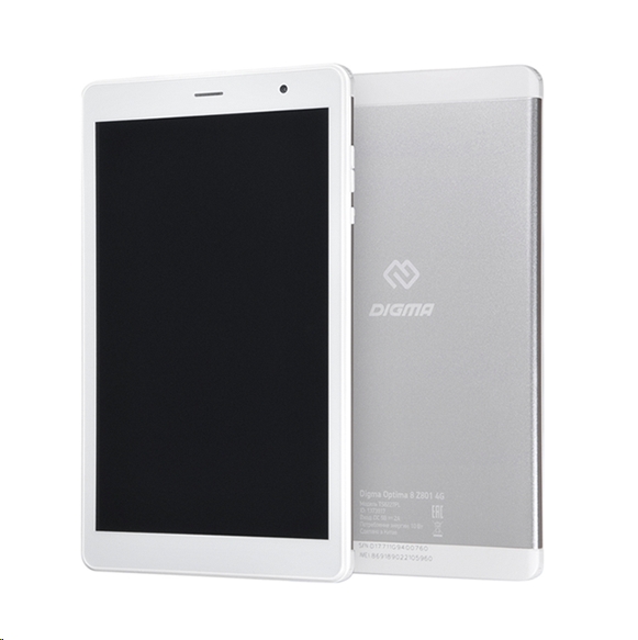 Планшет Digma Optima 8 Z801 TS8227PL 64GB 4G (серебристый) Планшет Digma Optima 8 Z801 TS8227PL 64GB 4G (серебристый)