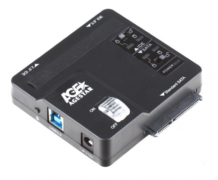 Внешний бокс для HDD AGESTAR 3FBCP Внешний бокс для HDD AGESTAR 3FBCP