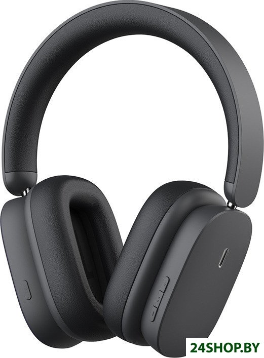 Наушники Baseus Bowie H1 Noise-Cancelling (темно-серый) Наушники Baseus Bowie H1 Noise-Cancelling (темно-серый)