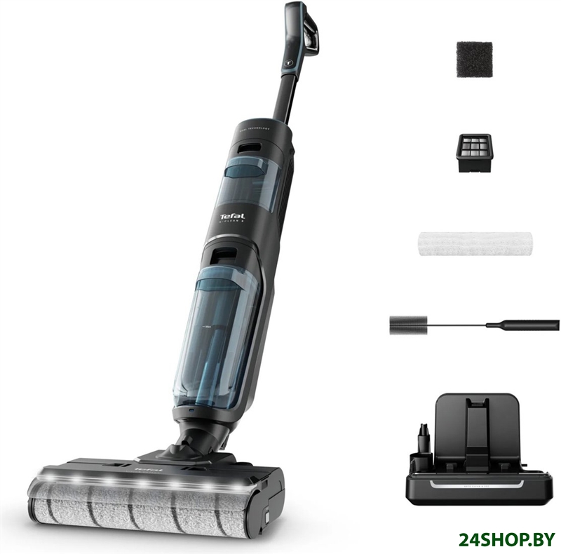 Вертикальный моющий пылесос Tefal X-Clean 5 GF5555F0 Вертикальный моющий пылесос Tefal X-Clean 5 GF5555F0