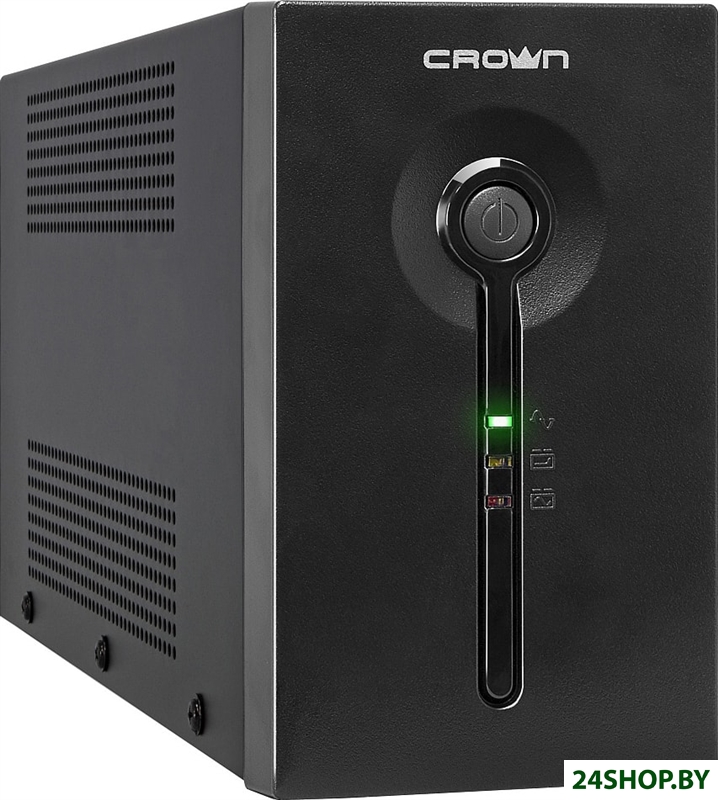 Источник бесперебойного питания CrownMicro CMU-SP650 Combo USB Источник бесперебойного питания CrownMicro CMU-SP650 Combo USB