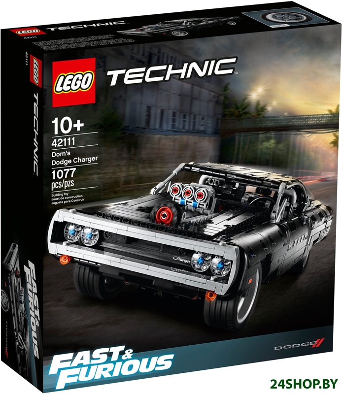 Конструктор LEGO Technic 42111 Dodge Charger Доминика Торетто Конструктор LEGO Technic 42111 Dodge Charger Доминика Торетто