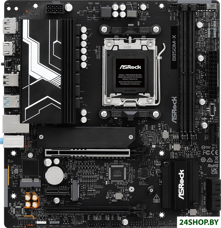 Материнская плата ASRock B850M-X R2.0 Материнская плата ASRock B850M-X R2.0