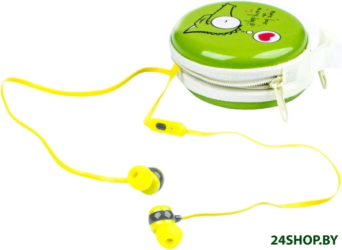 Наушники Harper Kids HK-39 (желтый/зеленый) Наушники Harper Kids HK-39 (желтый/зеленый)