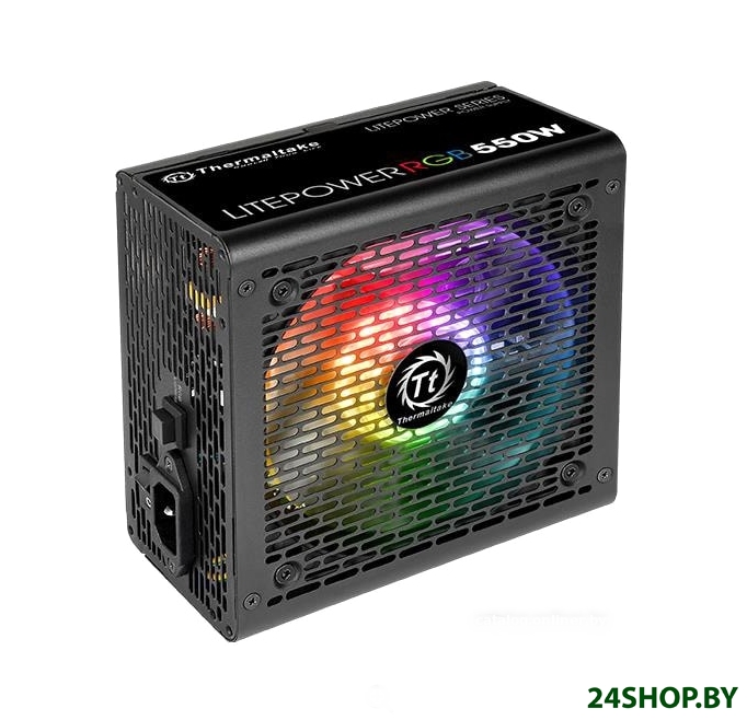 Блок питания Thermaltake Litepower RGB 550W LTP-550AL2NK (PS-LTP-0550NHSANE-1) Блок питания Thermaltake Litepower RGB 550W LTP-550AL2NK (PS-LTP-0550NHSANE-1)