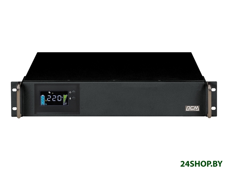 Источник бесперебойного питания Powercom KING PRO RM KIN-1500AP LCD Источник бесперебойного питания Powercom KING PRO RM KIN-1500AP LCD