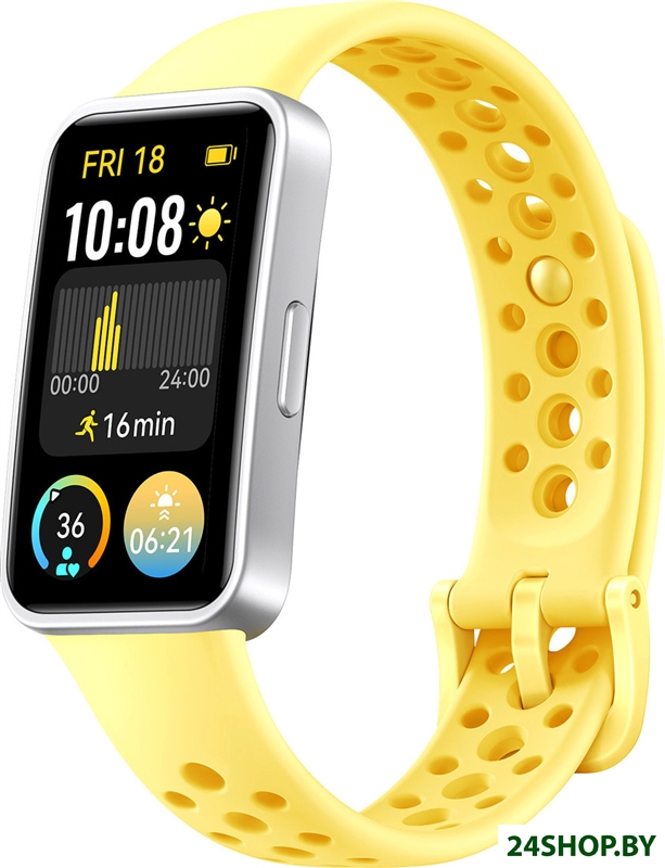 Фитнес-браслет Huawei Band 9 (лимонно-желтый, международная версия) Фитнес-браслет Huawei Band 9 (лимонно-желтый, международная версия)