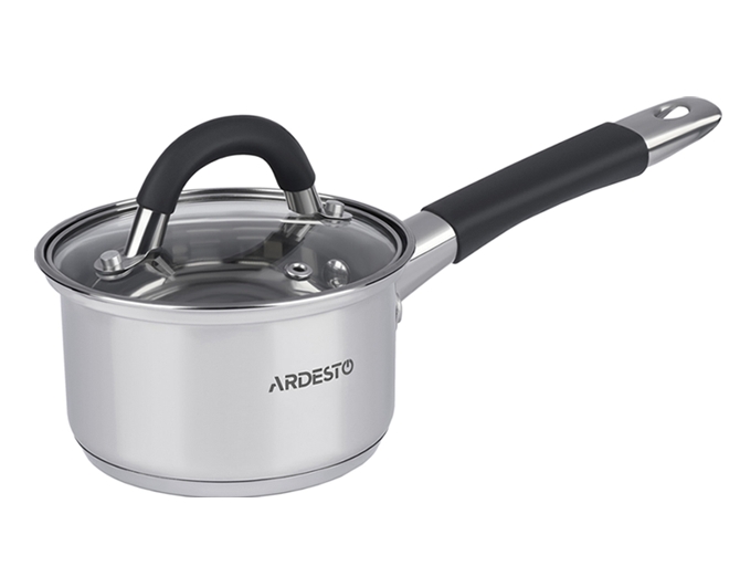 Кастрюля с длинной ручкой Ardesto Gemini AR1908SS Кастрюля с длинной ручкой Ardesto Gemini AR1908SS