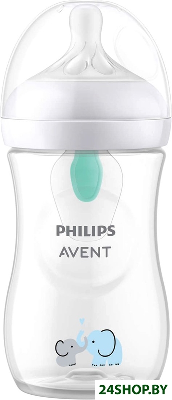 Бутылочка для кормления Philips Avent Natural Response с клапаном AirFree SCY673/81 (260 мл) Бутылочка для кормления Philips Avent Natural Response с клапаном AirFree SCY673/81 (260 мл)