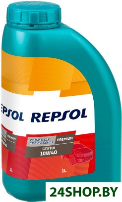 Моторное масло Repsol Premium GTI/TDI 10W-40 1л Моторное масло Repsol Premium GTI/TDI 10W-40 1л