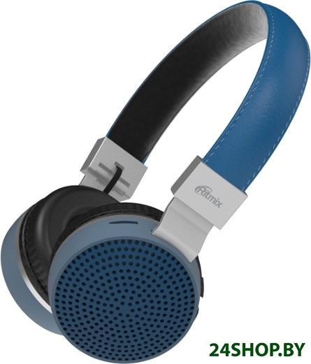 Наушники Ritmix RH-460BTH (синий) Наушники Ritmix RH-460BTH (синий)