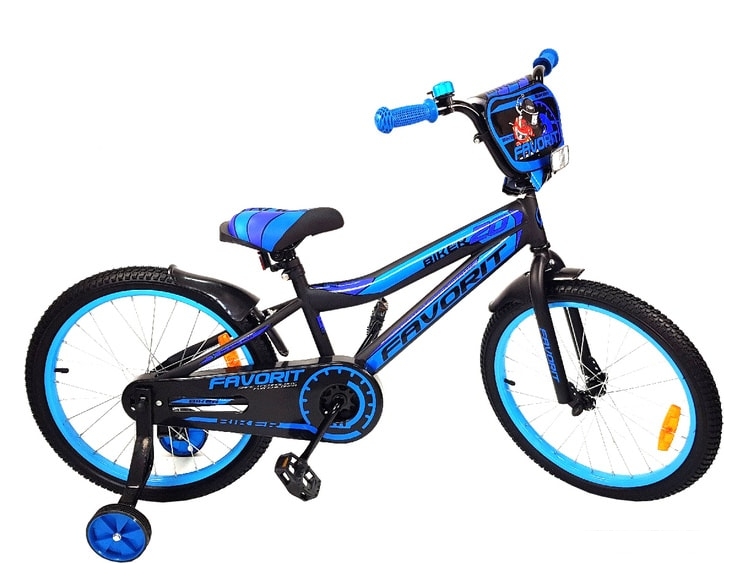 Детский велосипед Favorit Biker 20 (синий) (BIK-20BL) Детский велосипед Favorit Biker 20 (синий) (BIK-20BL)