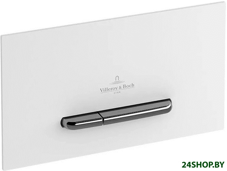 Панель смыва Villeroy & Boch ViConnect 92216168 (белый/хром) Панель смыва Villeroy & Boch ViConnect 92216168 (белый/хром)