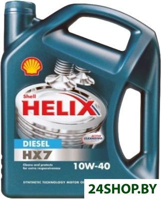 Моторное масло Shell Helix Diesel HX7 10W-40 4л Моторное масло Shell Helix Diesel HX7 10W-40 4л