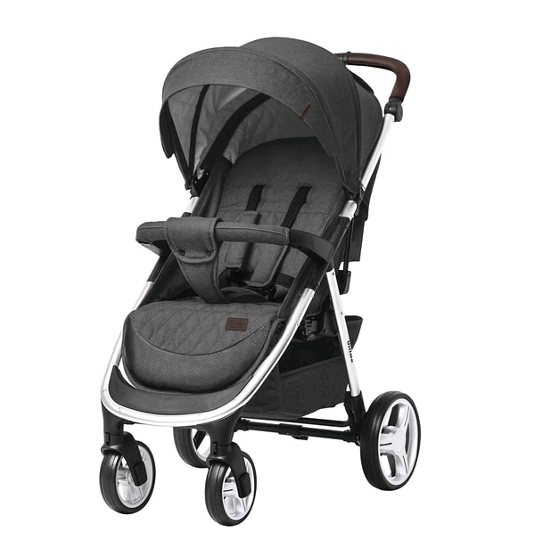 Детская прогулочная коляска Baby Tilly Ultimo T-191 Fossil Grey Детская прогулочная коляска Baby Tilly Ultimo T-191 Fossil Grey