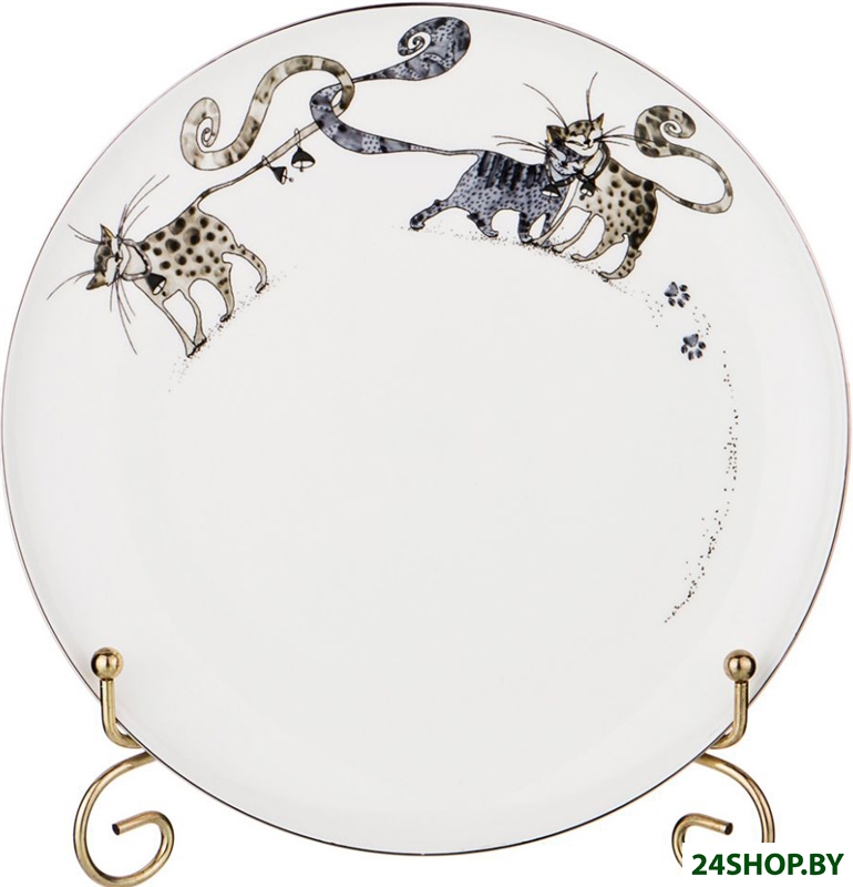 Тарелка десертная Lefard Котики 86-2308 Тарелка десертная Lefard Котики 86-2308