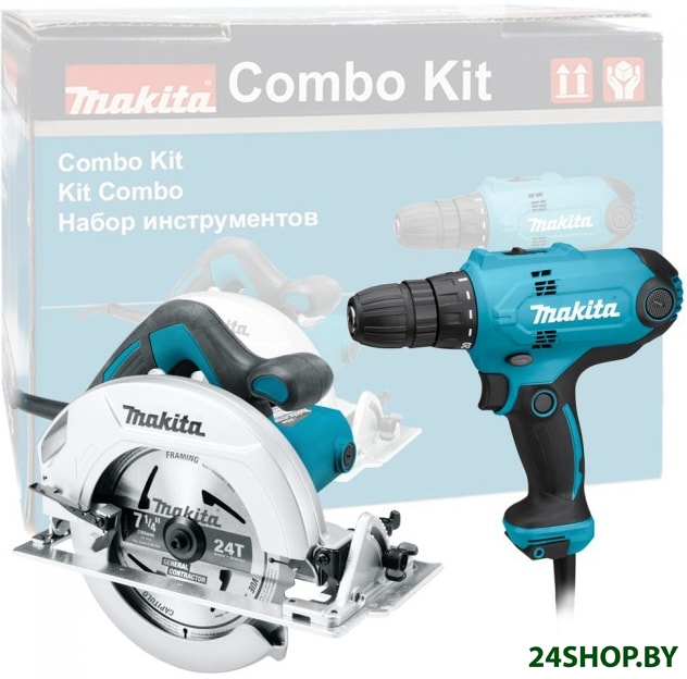Набор электроинструмента Makita DK0118 (шуруповерт, циркулярная пила) Набор электроинструмента Makita DK0118 (шуруповерт, циркулярная пила)