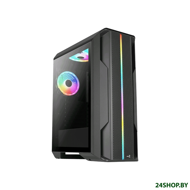 Корпус AeroCool Splinter Duo-G-BK-v1 Корпус AeroCool Splinter Duo-G-BK-v1
