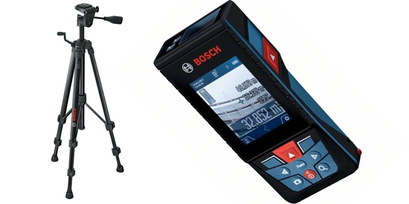 Лазерный дальномер Bosch GLM 120 C + BT 150 Professional (0601072F01) Лазерный дальномер Bosch GLM 120 C + BT 150 Professional (0601072F01)