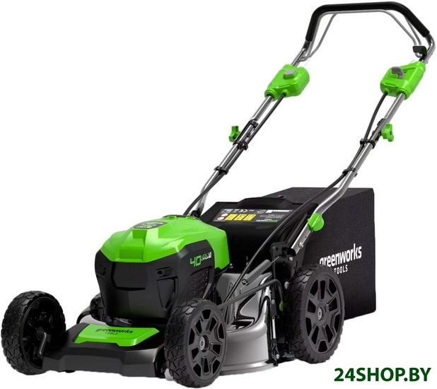 Колёсная газонокосилка Greenworks GD40LM46SP (без АКБ) Колёсная газонокосилка Greenworks GD40LM46SP (без АКБ)