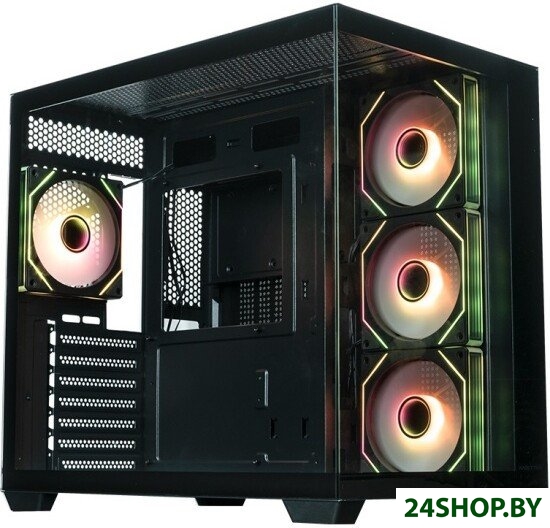 Корпус XASTRA QW500 4ARGB-C10-UC (черный) Корпус XASTRA QW500 4ARGB-C10-UC (черный)