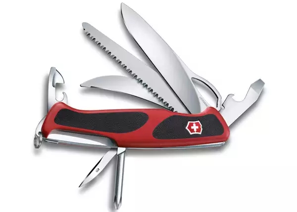 Нож перочинный Victorinox RangerGrip 58 Hunter 0.9683.MC (красно-чёрный) Нож перочинный Victorinox RangerGrip 58 Hunter 0.9683.MC (красно-чёрный)