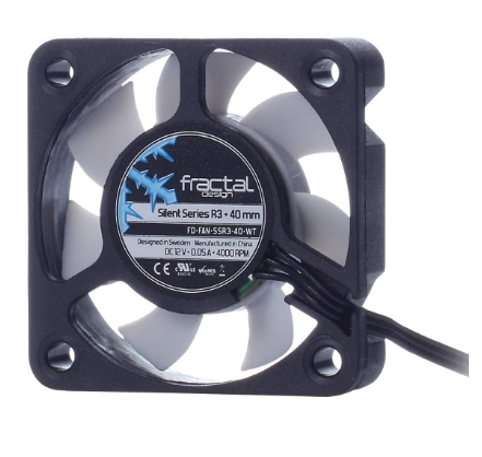 Вентилятор для корпуса Fractal design Silent Series R3 40мм (FD-FAN-SSR3-40-WT) Вентилятор для корпуса Fractal design Silent Series R3 40мм (FD-FAN-SSR3-40-WT)