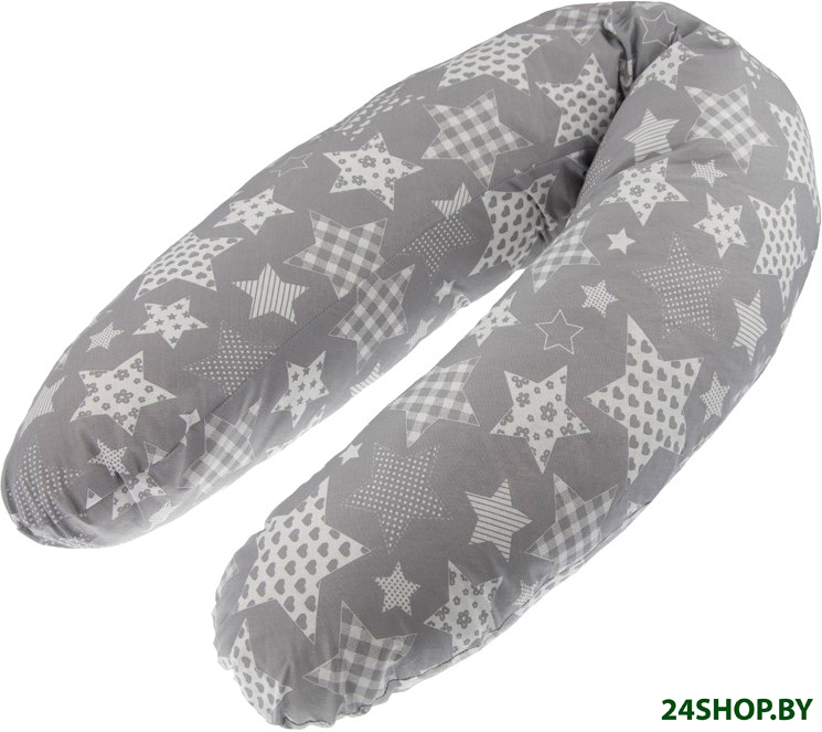 Подушка для беременных Roxy Kids RPP-003Wh 170 (звезды) Подушка для беременных Roxy Kids RPP-003Wh 170 (звезды)