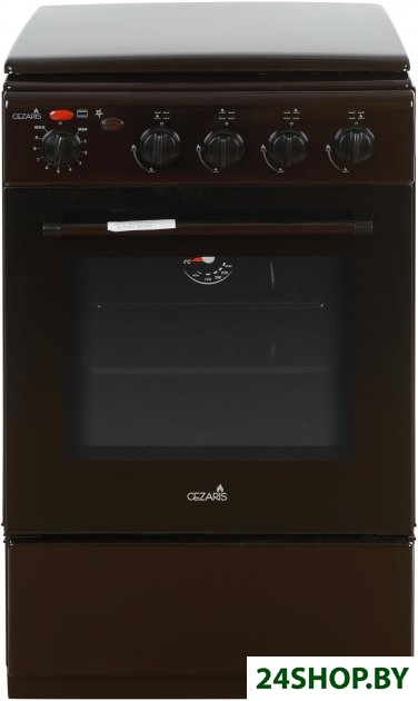 Кухонная плита CEZARIS ПГЭ 1000-06 К (коричневый) Кухонная плита CEZARIS ПГЭ 1000-06 К (коричневый)