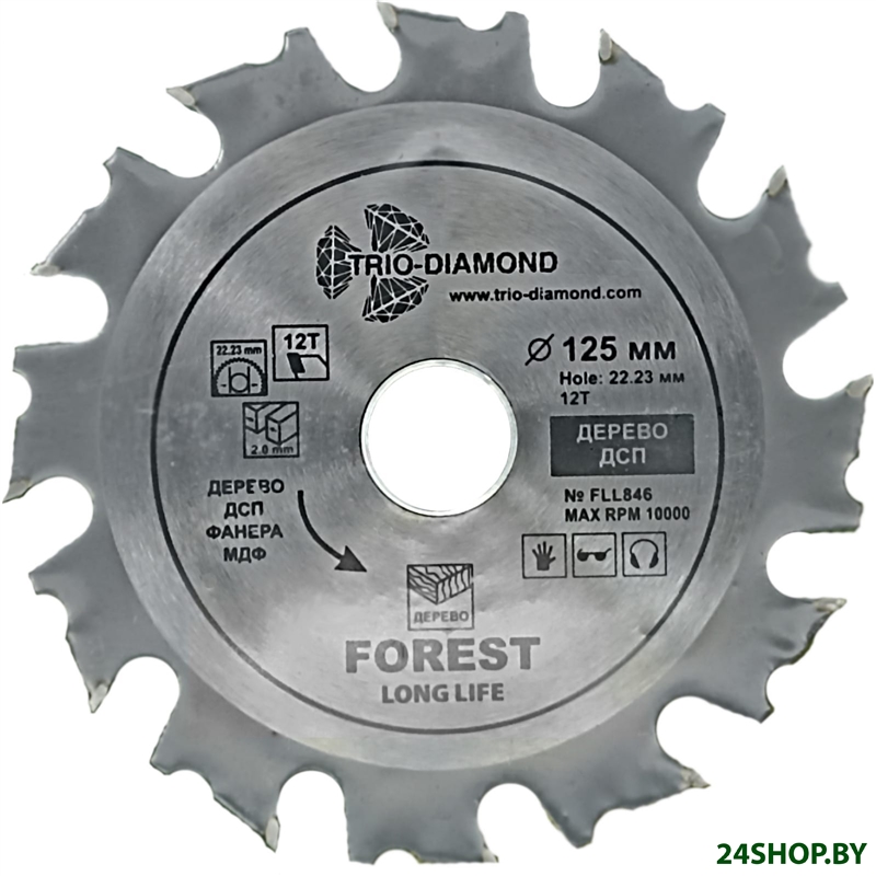 Пильный диск Trio Diamond FLL846 Пильный диск Trio Diamond FLL846