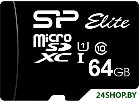 Карта памяти Silicon Power microSDXC Elite UHS-1 (Class 10) 64 GB (SP064GBSTXBU1V10) Карта памяти Silicon Power microSDXC Elite UHS-1 (Class 10) 64 GB (SP064GBSTXBU1V10)