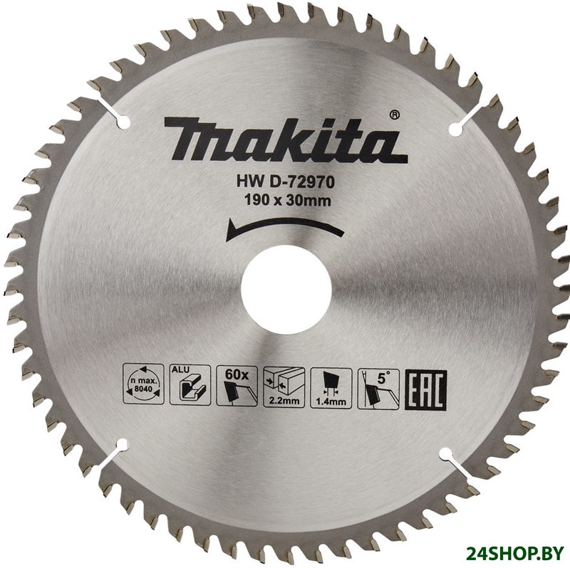 Пильный диск Makita D-72970 Пильный диск Makita D-72970